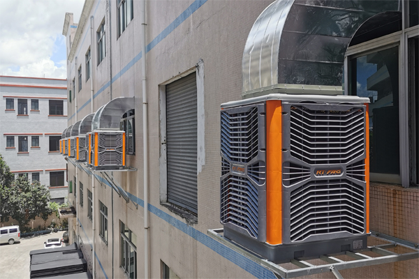 瑞泰風(fēng)鐵皮房降溫設(shè)備廠(chǎng)家案例圖